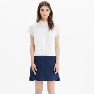 NWOT Madewell Vista Cotton Shirtdress